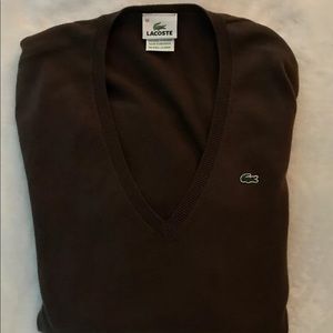 Lacoste brown women’s sweater EU Size 40